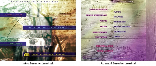 Interfacedesign - Intro & Auswahl