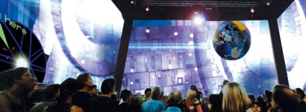 Yellow Strom City Cube - 360 Grad Kino